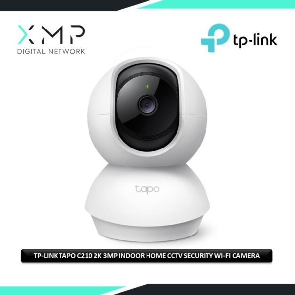 TP-Link Tapo C210 2K 3mp Indoor Home CCTV Security Wi-Fi Camera