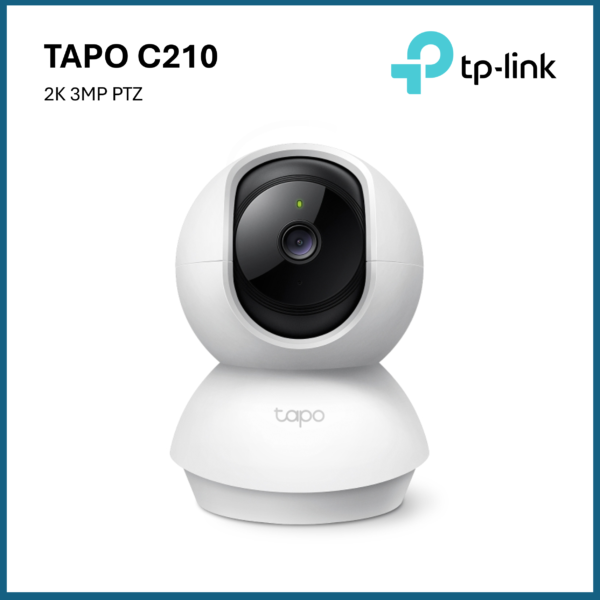 TP-LINK Tapo C210 -P2 | 2K 3MP INDOOR HOME CCTV SECURITY WI-FI CAMERA