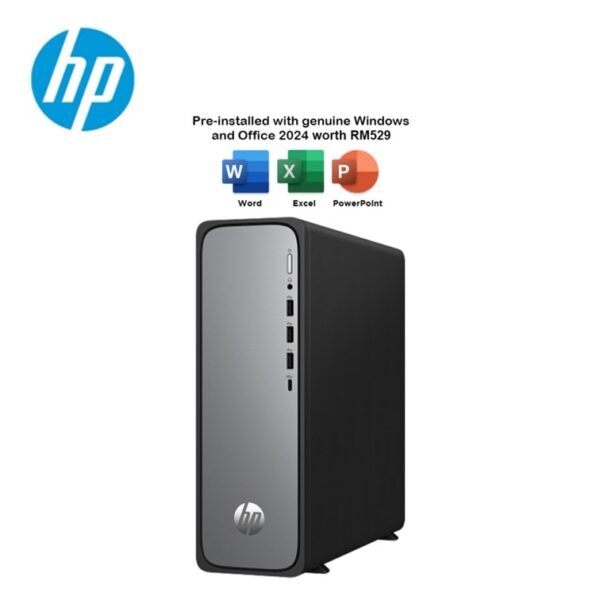 HP OmniDesk S03-0045D Slim Desktop PC ( i5-14400, 8GB, 512GB SSD, Intel, W11, 3Y )
