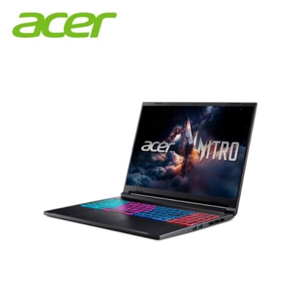 Acer Nitro V16s AI ANV16S-41-R9W8 16" WUXGA 180Hz Gaming Laptop (R7-260, 16GB DDR5, 1TB SSD, RTX5060, W11, HS, 2Y)
