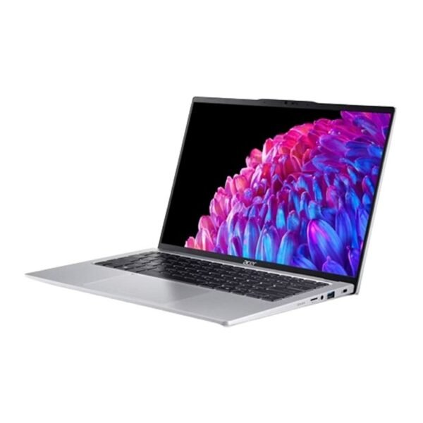 Acer Swift GO 14 SFG14-73-9249 14" 2.8K OLED Laptop Pure Silver (CU9-185H, 16GB LPDDR5X, 1TB, Intel Arc, W11, HS+M365, 2Y)