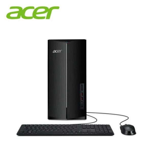 Acer Aspire TC1860-265W11 Desktop PC Black (CU7-265, 8GB DDR5, 512GB SSD, Intel, W11, 3Y)