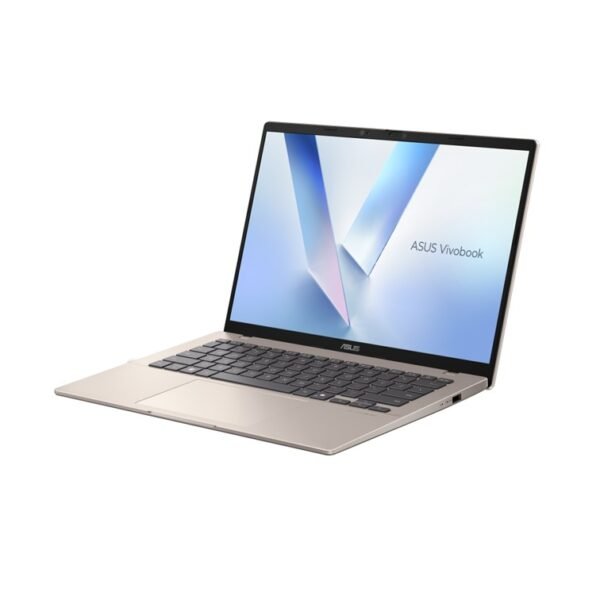 Asus Vivobook 14 A1407Q-ALY078WS 14" WUXGA Laptop Platinum Gold (X1 26 100, 16GB LPDDR5X, 1TB SSD, Qualcomm, W11, HS+M365, 2Y)