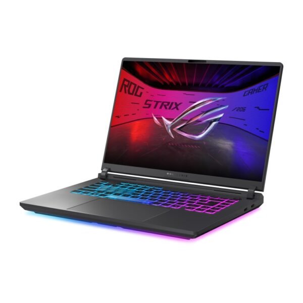 Asus ROG Strix G16 G615L-MS5068W 16'' 2.5K 240Hz Gaming Laptop Grey (CU7-255HX, 16GB DDR5, 1TB SSD, RTX5060 8GB, W11, 2Y)