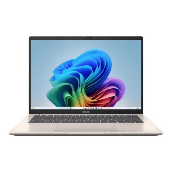 ASUS Vivobook 14 M1407K-ALY061WS 14" OLED Laptop Gold Color (RYZEN-AI-7-350 , 16GB DDR5, 512GB SSD, AMD RADEON, W11H, HS+M365, 2Y)