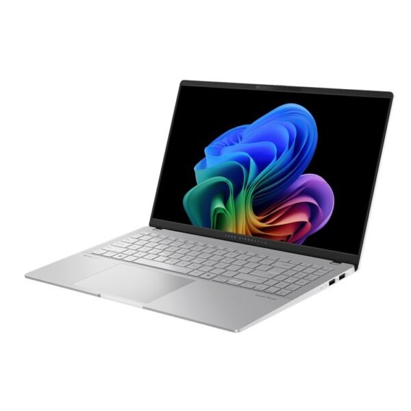 Asus VivoBook S 15 OLED S5507Q-AMA088WSM 15.6'' 3K Laptop Silver ( Snapdragon X Plus, 16GB LPDDR5X, 512GB SSD, Qualcomm, W11, HS+M365, 2Y)