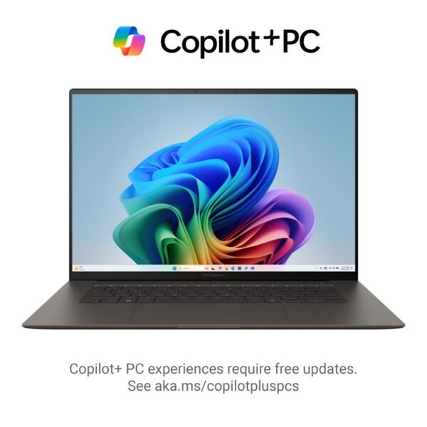 Asus Zenbook S 16 UM5606W-ARJ107WMS 16'' 3K OLED Laptop Grey (RYZEN-AI 9 HX 370, 32GB LPDDR5X, 1TB SSD, AMD RADEON, W11, HS+M365, 2Y)