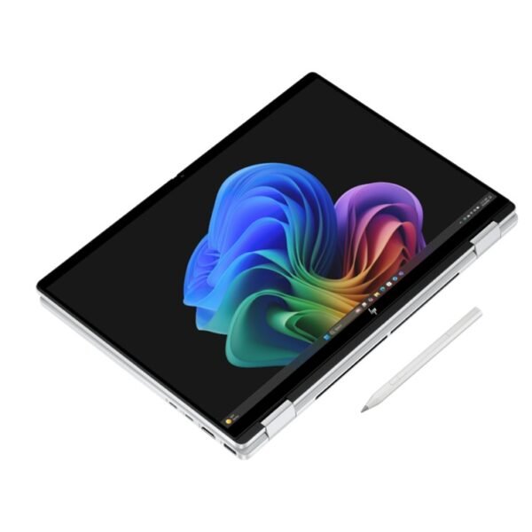 HP OmniBook X FlipNGAI 14-fk0046AU 14" 2K Touch Laptop Glacier Silver (AI 5 340, 16GB LPDDR5x, 512GB SSD, ATI, W11, HS+M365, 2Y)