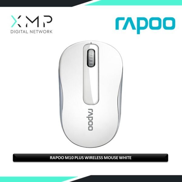 Rapoo M10 Plus Wireless Mouse White