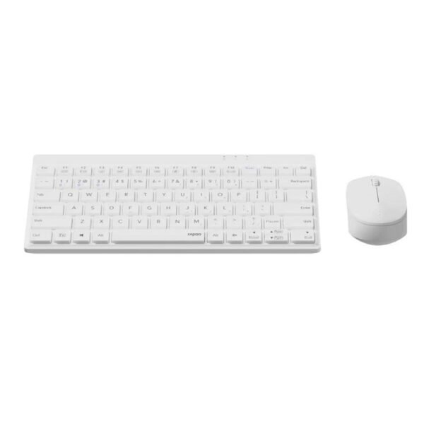 Rapoo 8000GT Dual Mode Wireless Keyboard Mouse Combo White