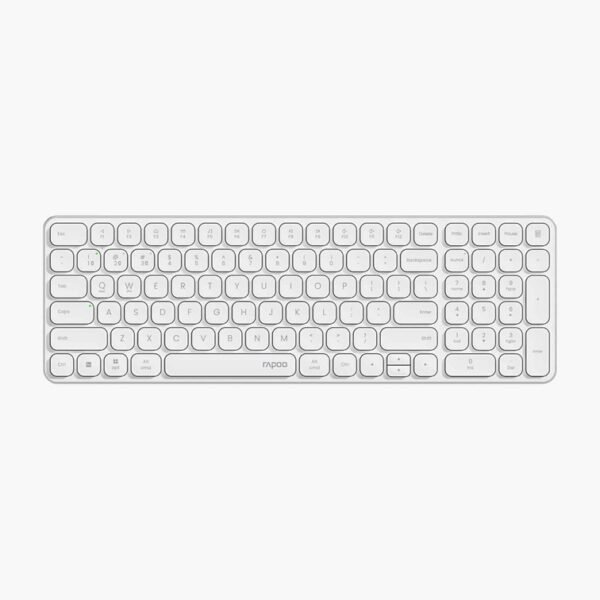 Rapoo E9350L Multi-Mode Wireless Keyboard White