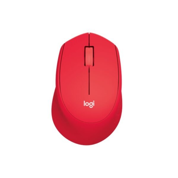 Logitech M331 Silent Plus Wireless Mouse Red [910-004916]
