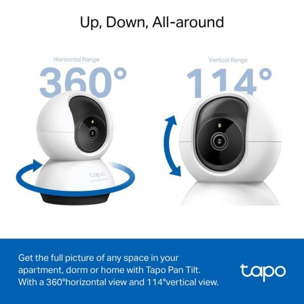 TP-Link Tapo C220 4MP Pan & Tilt Indoor Wi-Fi Security Camera